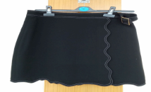 SCALLOPED WARP SKIRT